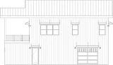 Contemporary House Plan - Keystone 50794 - Rear Exterior