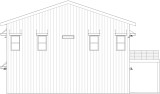 Contemporary House Plan - Keystone 50794 - Left Exterior