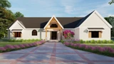 Craftsman House Plan - Lincoln 13828 - Front Exterior