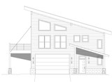 Contemporary House Plan - Eagle River 2.25 90248 - Right Exterior