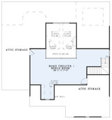 Secondary Image - Farmhouse House Plan - Quail Drive 63859 - 2nd Floor Plan