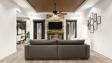 Craftsman House Plan - Crest Lodge 51214 - Great Room