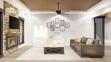Craftsman House Plan - Crest Lodge 51214 - Great Room