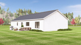 Craftsman House Plan - 61893 - Left Exterior
