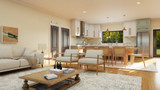 Craftsman House Plan - 61893 - Living Room