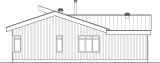 Contemporary House Plan - 46275 - Left Exterior