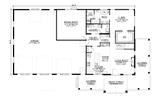Country House Plan - 68138 - 1st Floor Plan