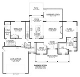 Secondary Image - Ranch House Plan - 30023 - Optional Floor Plan