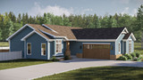 Cottage House Plan - Turnberry 92613 - Left Exterior