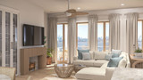 Cape Cod House Plan - Brennar Park 17275 - Great Room