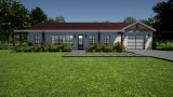 Ranch House Plan - Barbara 90508 - Front Exterior