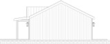Ranch House Plan - Barbara 90508 - Right Exterior