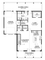 Country House Plan - 13275 - Optional Floor Plan