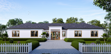 Mediterranean House Plan - The Retreat 45265 - Front Exterior