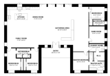 Mediterranean House Plan - The Retreat 45265 - 1st Floor Plan