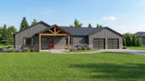 Country House Plan - 70612 - Front Exterior