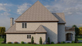 Classic House Plan - New England Manor 72049 - Left Exterior