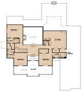 Classic House Plan - New England Manor 72049 - 2nd Floor Plan