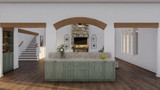 Classic House Plan - New England Manor 72049 - Foyer