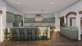 Classic House Plan - New England Manor 72049 - Kitchen