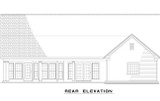 Traditional House Plan - Nettleton Cove 35942 - Rear Exterior