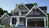 Craftsman House Plan - Heritage Manor 30066 - Front Exterior
