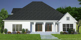 Craftsman House Plan - Heritage Manor 30066 - Rear Exterior