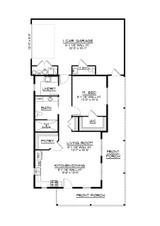 Country House Plan - 40825 - 1st Floor Plan