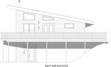 Contemporary House Plan - Asheville Mountain 3 29148 - Right Exterior
