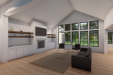Craftsman House Plan - Berkeley 78906 - Great Room