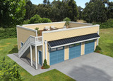 Traditional House Plan - Sugarloaf Garage 15783 - Front Exterior