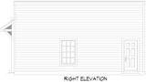 Traditional House Plan - Sugarloaf Garage 15783 - Right Exterior