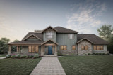 Craftsman House Plan - Washington 12843 - Front Exterior