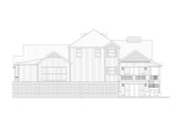 Craftsman House Plan - Washington 12843 - Rear Exterior