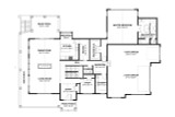Craftsman House Plan - Washington 12843 - 1st Floor Plan