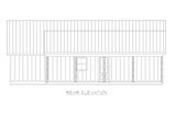 Secondary Image - Farmhouse House Plan - Red Oak 41220 - Rear Exterior