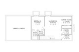 Contemporary House Plan - Bjorn 69666 - Basement Floor Plan