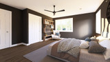 Farmhouse House Plan - 13019 - Master Bedroom