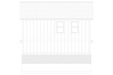 Traditional House Plan - Lemire 18484 - Rear Exterior