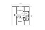 Secondary Image - Cape Cod House Plan - Porter Hill 88618 - 2nd Floor Plan
