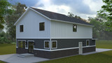 Farmhouse House Plan - Suzanne 32296 - Rear Exterior