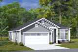 Cottage House Plan - 24946 - Left Exterior