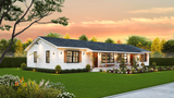 Bungalow House Plan - Puckett 4  23541 - Left Exterior