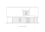 Cottage House Plan - Bynum House Plan 19818 - Right Exterior