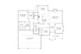 Ranch House Plan - Crawford 54193 - 1st Floor Plan