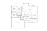 Ranch House Plan - Crawford 54193 - Basement Floor Plan