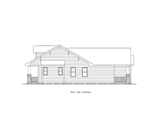 Craftsman House Plan - Morley 3  75016 - Right Exterior