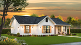 Secondary Image - Ranch House Plan - Eastside 2 66245 - Left Exterior