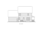 Farmhouse House Plan - Leah 2 82972 - Rear Exterior