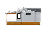 Traditional House Plan - Barnum 67261 - Left Exterior